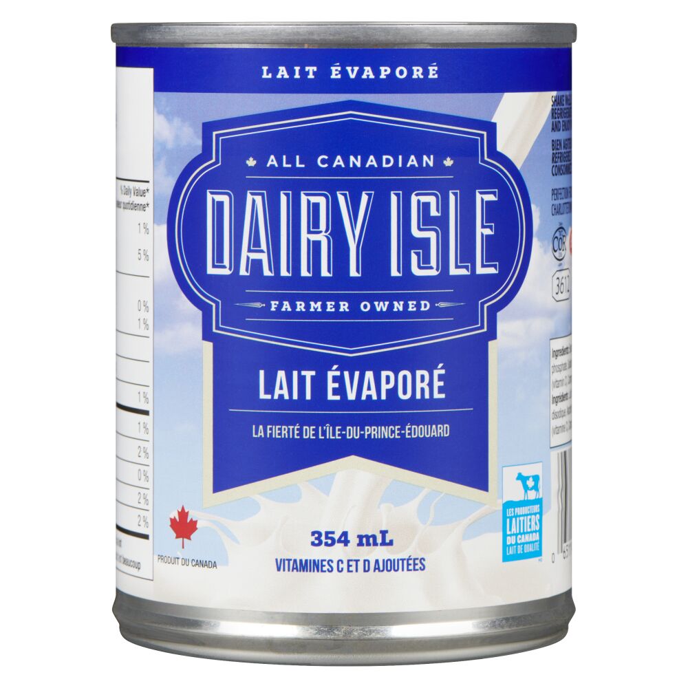 Dairy Isle Lait évaporé 354ml