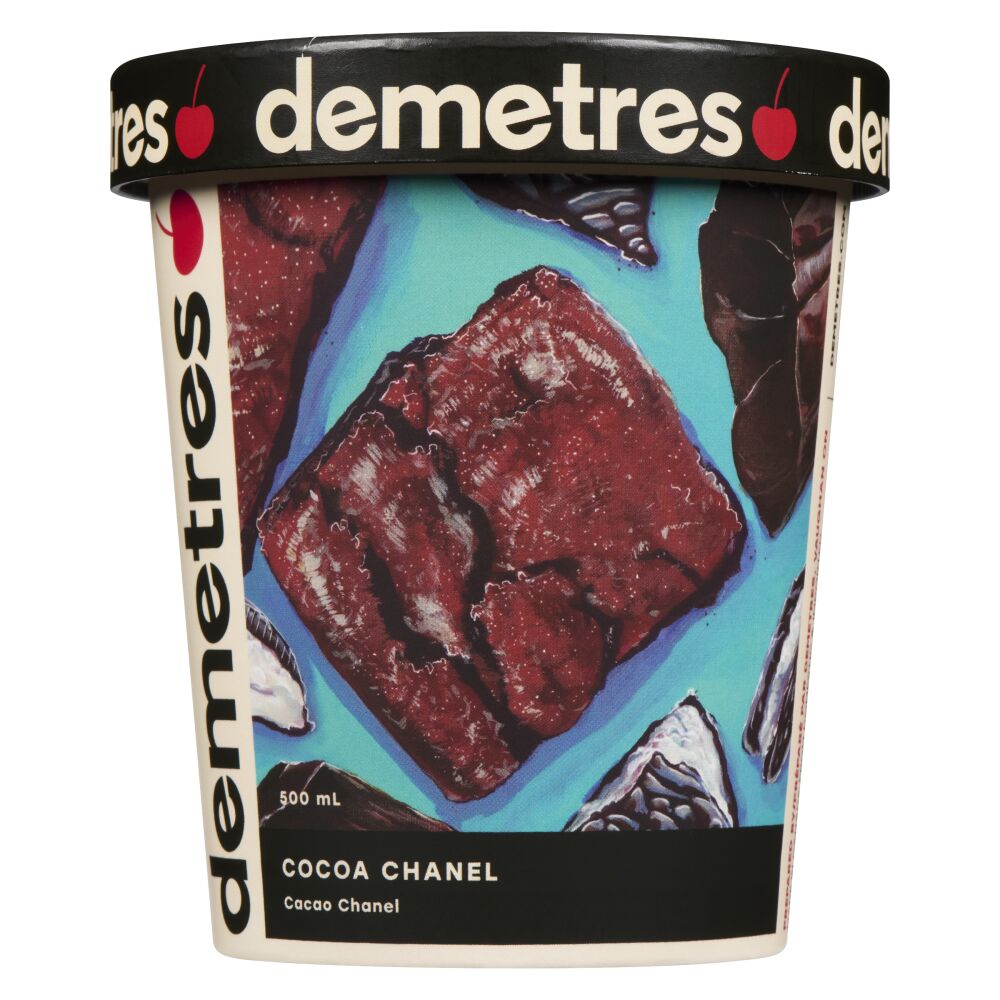 Demetres Cocoa Chanel Ice Cream 500mL