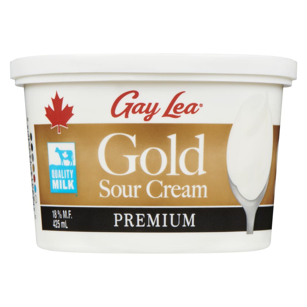 Gay Lea Sour Cream 18% M.G. 425ml