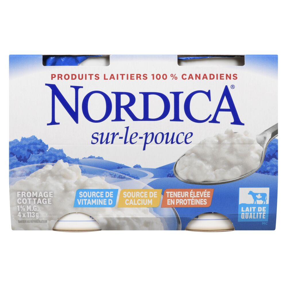 Nordica Fromage Cottage 1% M.G. 4x113g