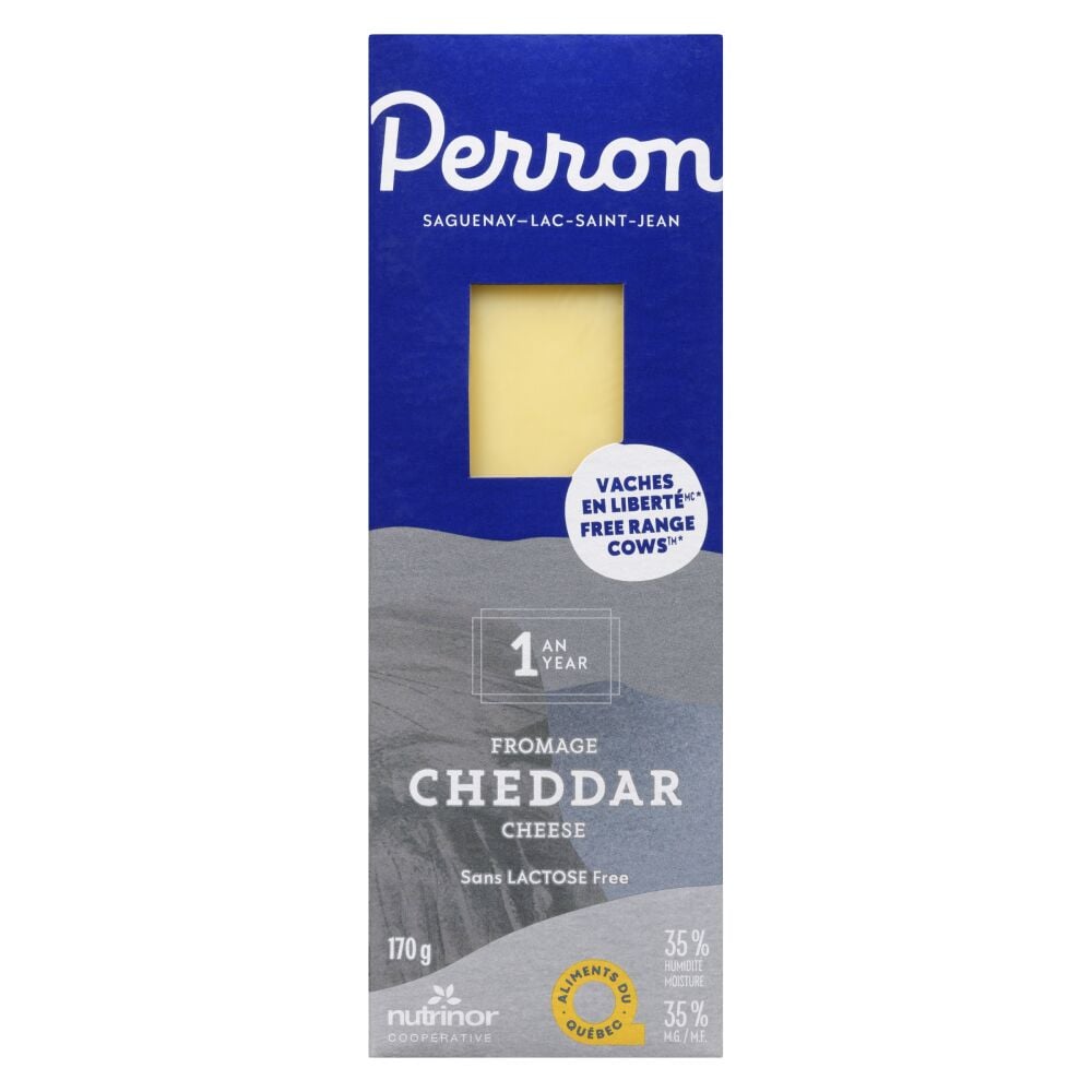 Perron Cheddar Aged 1 Year 170g