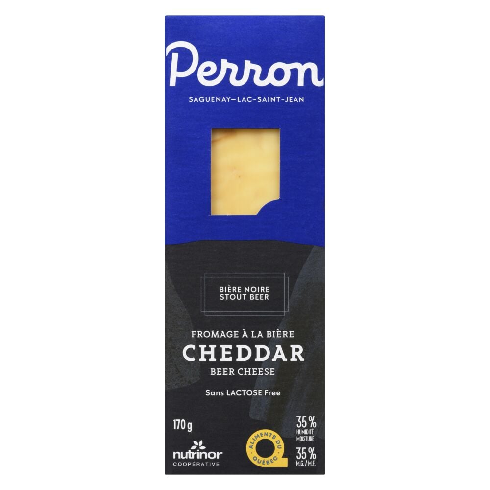 Perron Stout Beer Cheddar 170g