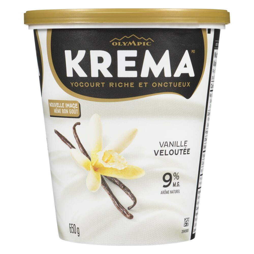 Olympic Krema Yogourt de type balkan vanille 9% M.G. 650g