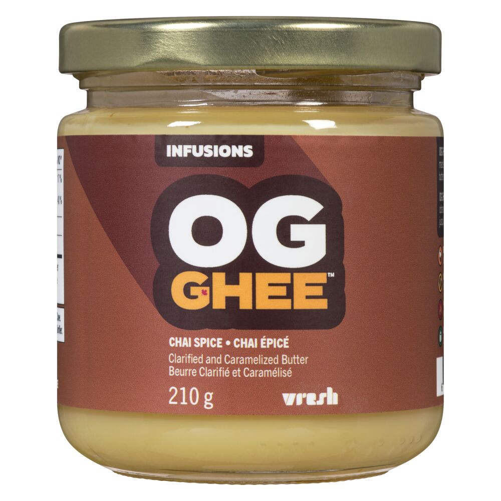 OG Ghee Chai Spice Clarified And Caramelized Butter 210g