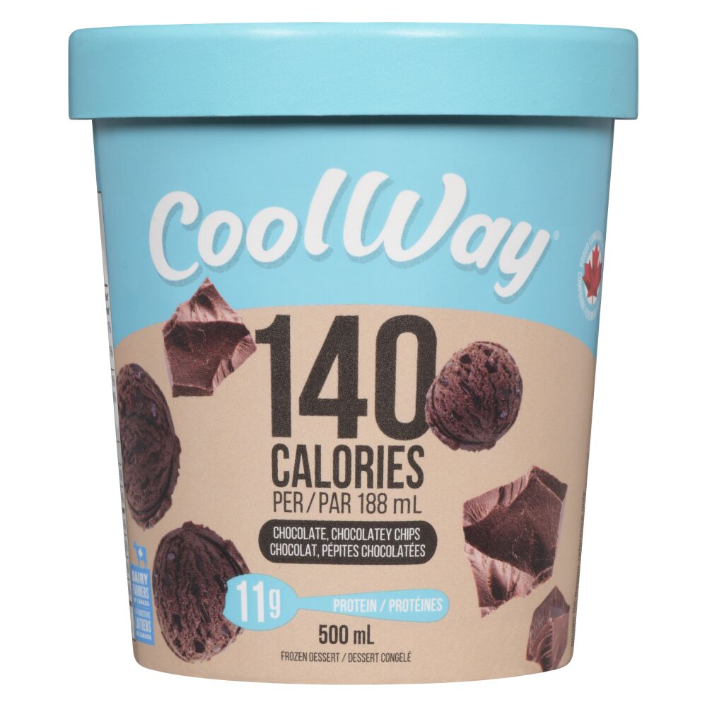 Coolway Chocolate Chocolatey Chips Frozen Dessert 500ml