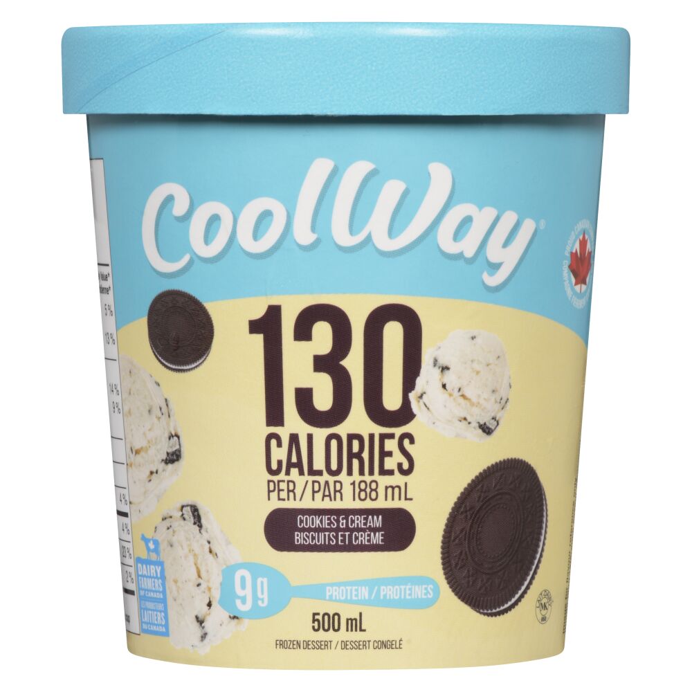 Coolway Cookies & Cream Frozen Dessert 500ml