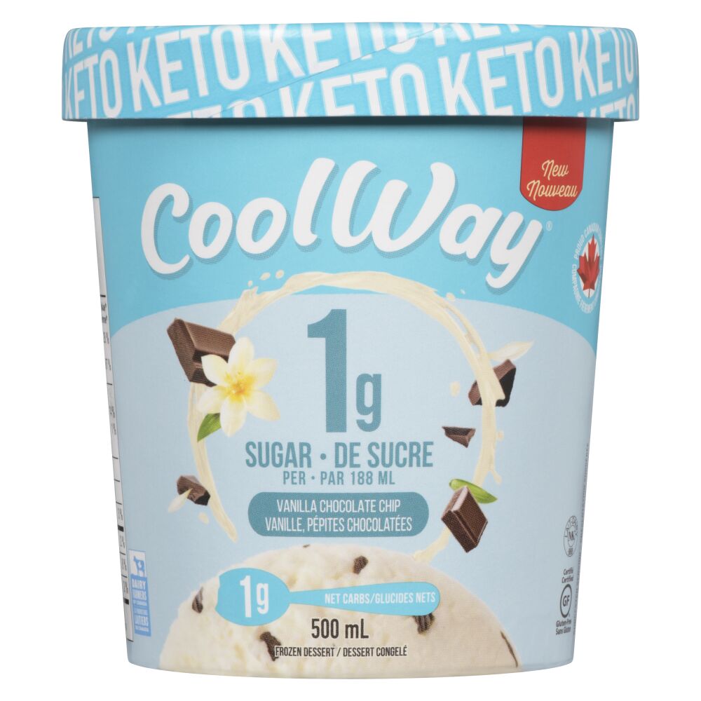 Coolway Vanilla Chocolate Chips Frozen Dessert 500ml