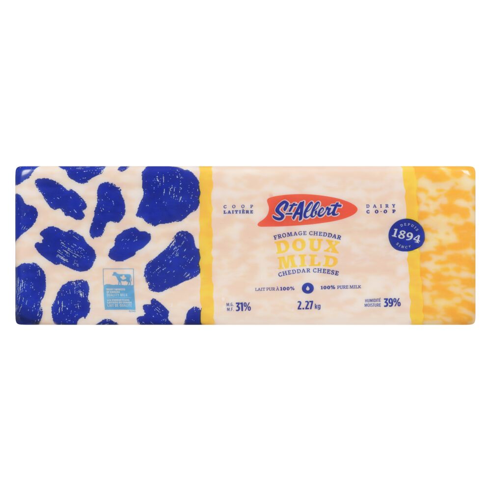 St-Albert Mild Marble Cheddar 2.27kg