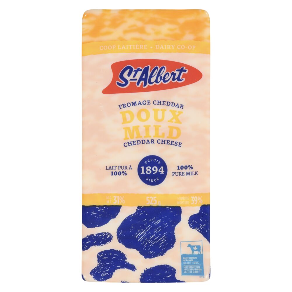 St-Albert Mild Marble Cheddar 525g