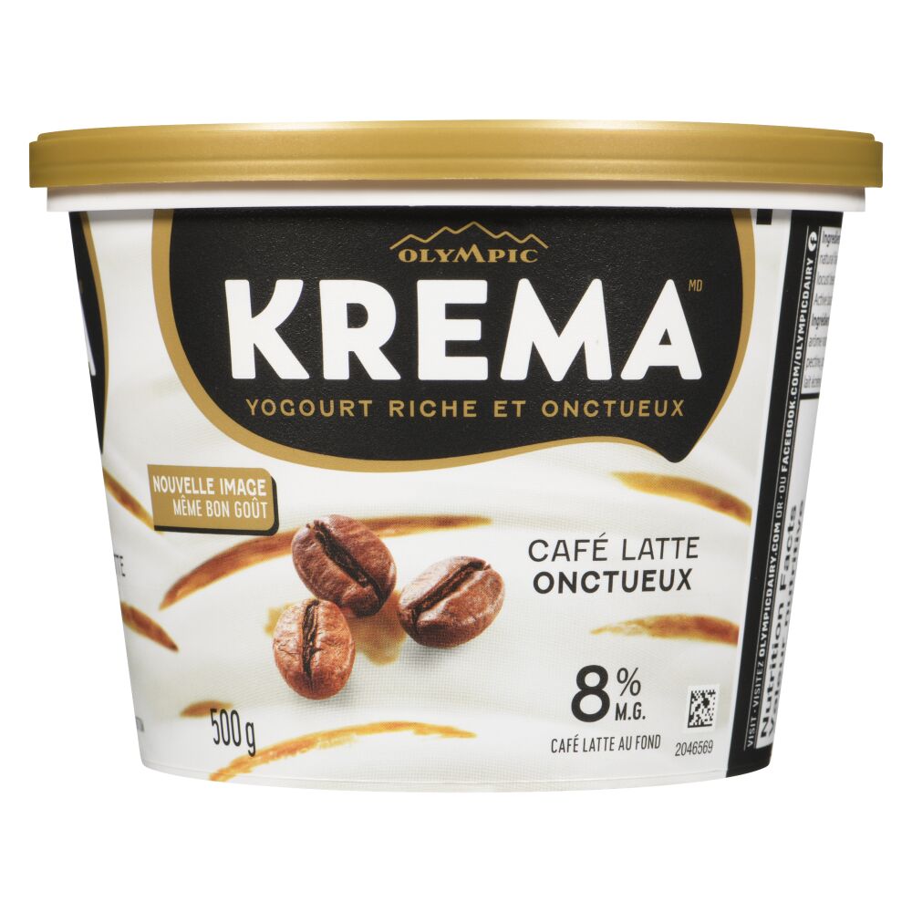 Olympic Krema Yogourt de type balkan café latte 8% M.G. 500g