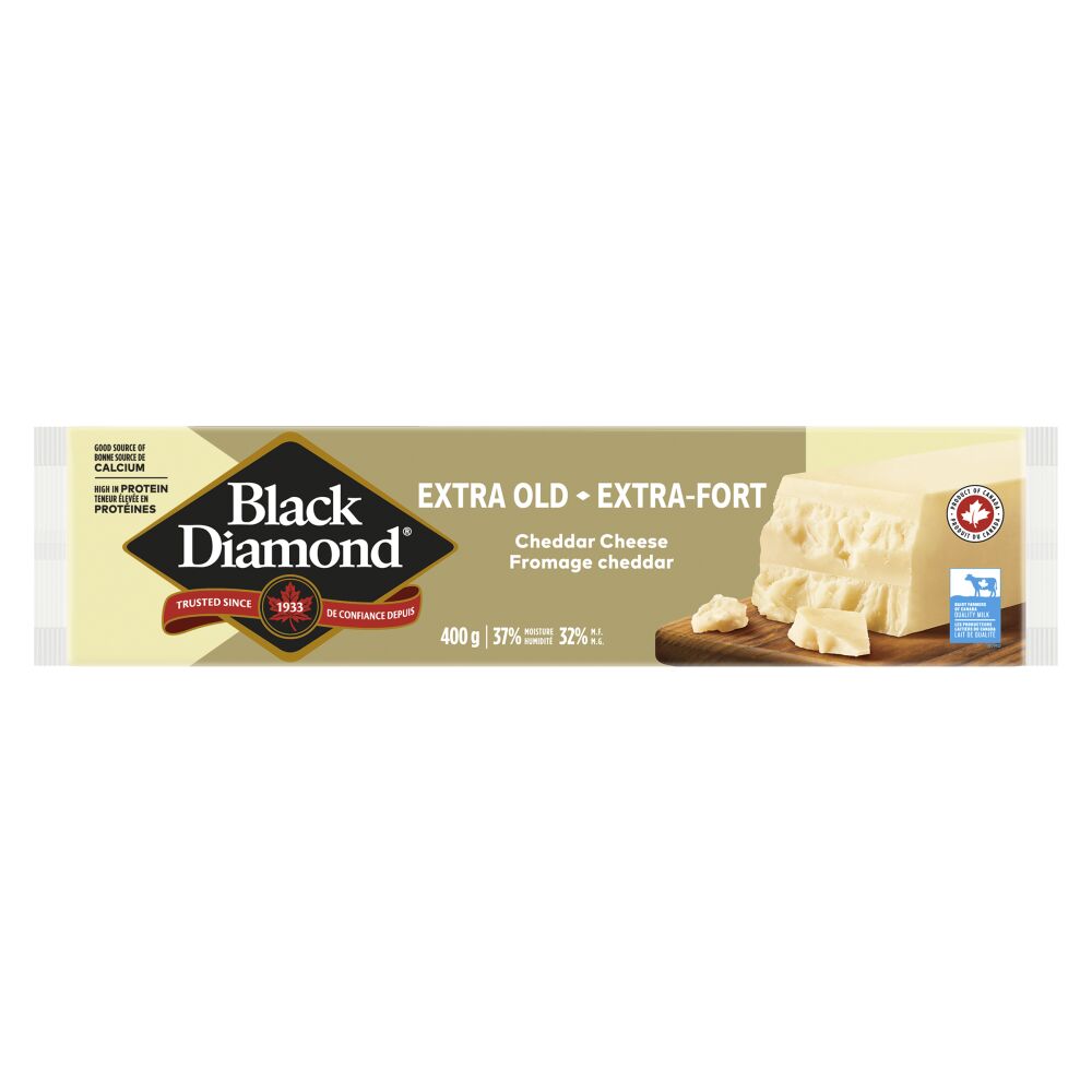 Black Diamond Extra Old White Cheddar 400g