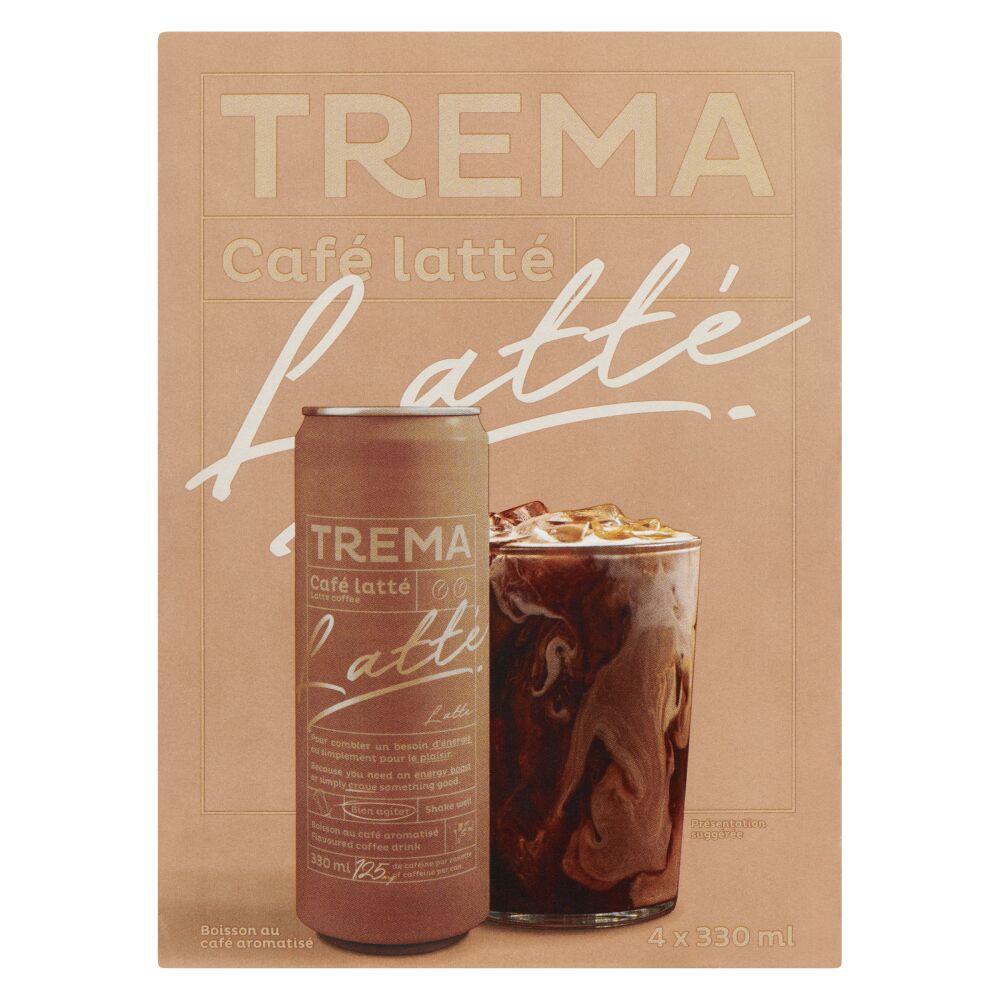 Trema Café latté 4x330ml