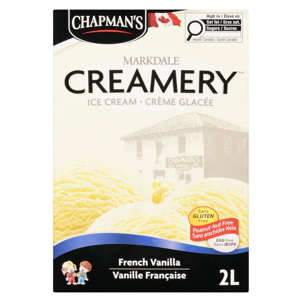 Chapman's Markdale Creamery French Vanilla Ice Cream 2L