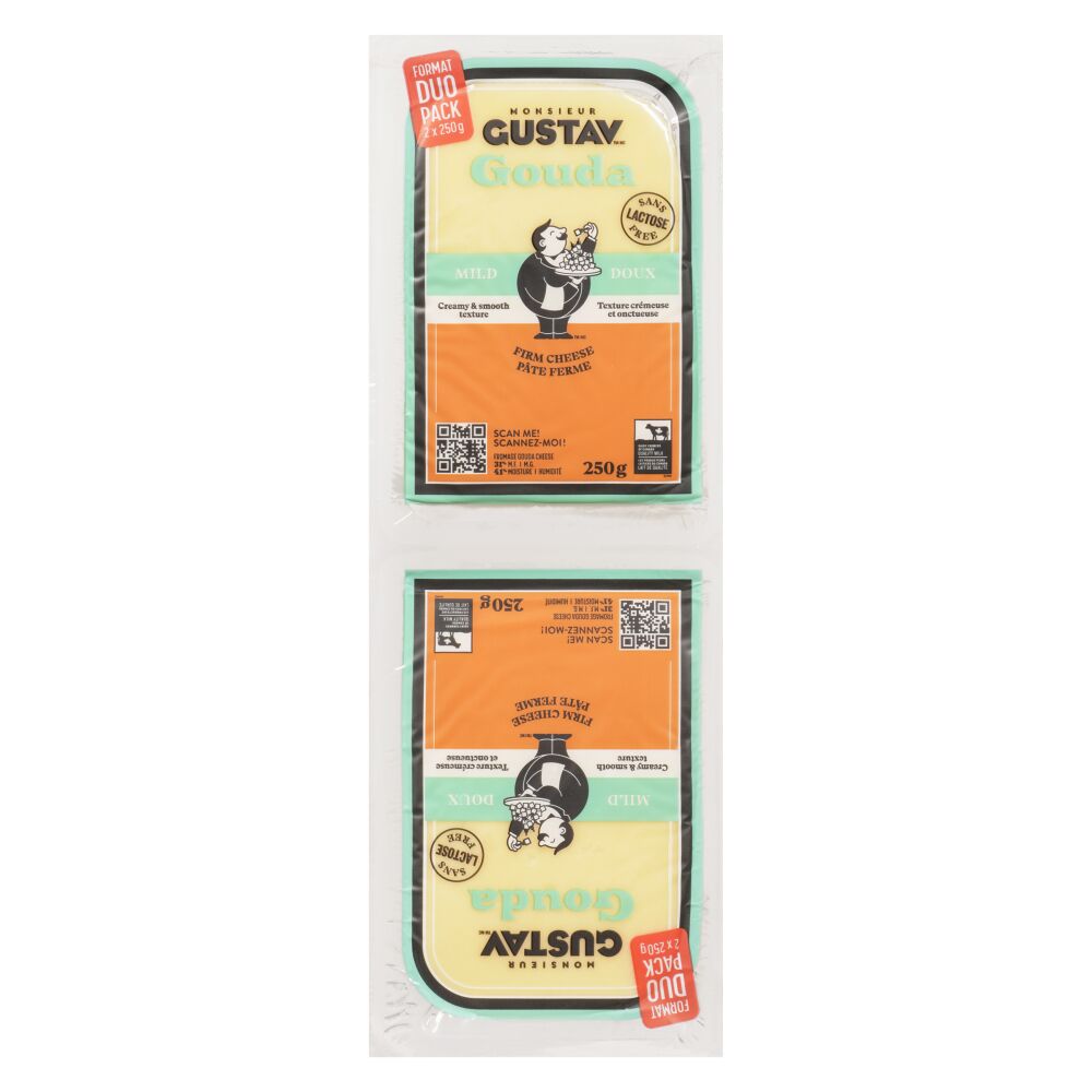 Monsieur Gustav Mild Gouda 2x250g