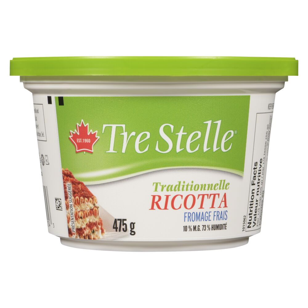 Tre Stelle Ricotta traditionnelle 475g