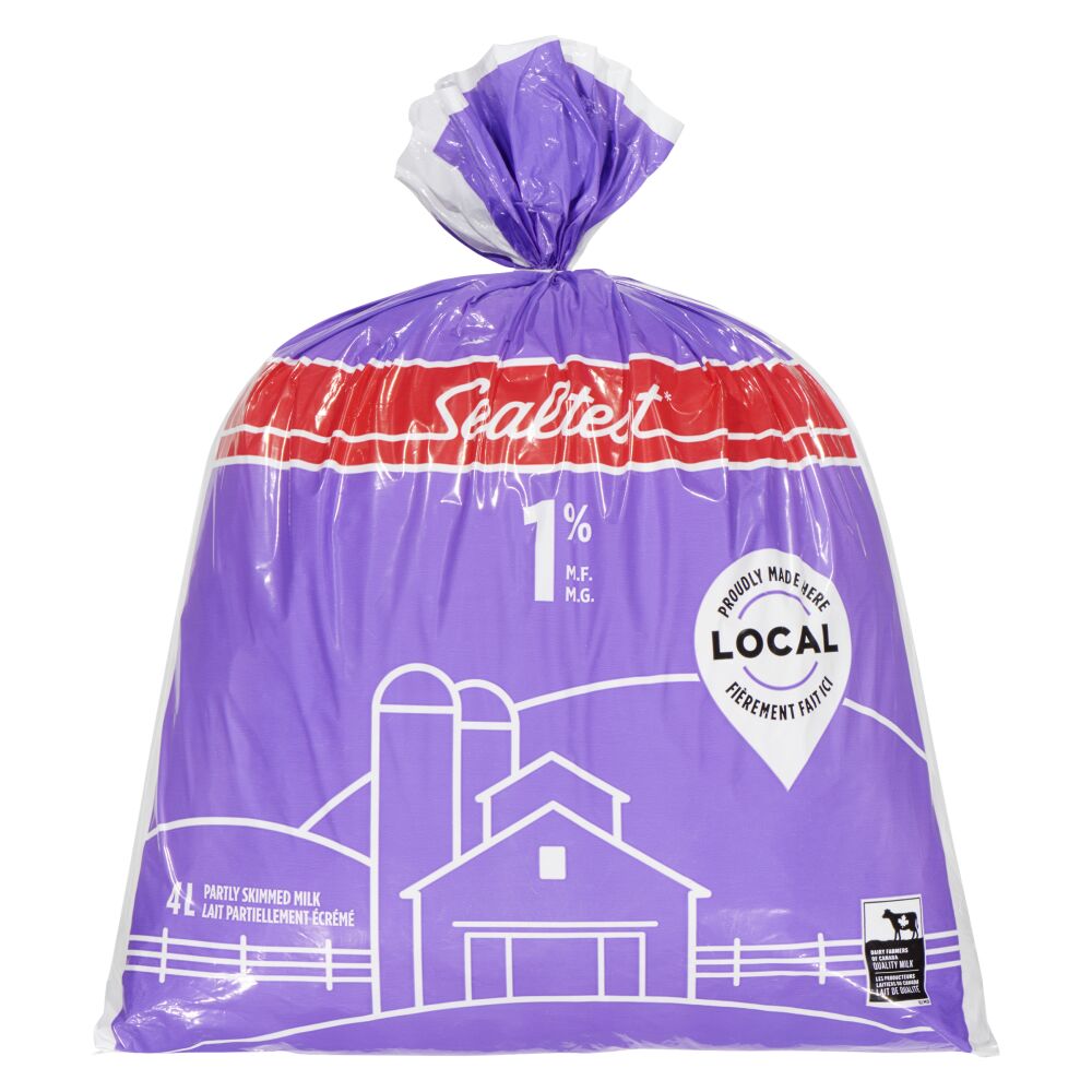 Sealtest Partly Skimmed Milk 1% M.G. 4L