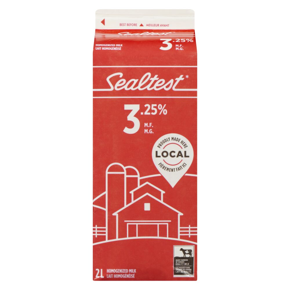 Sealtest Homogenized Milk 3.25% M.F. 2L