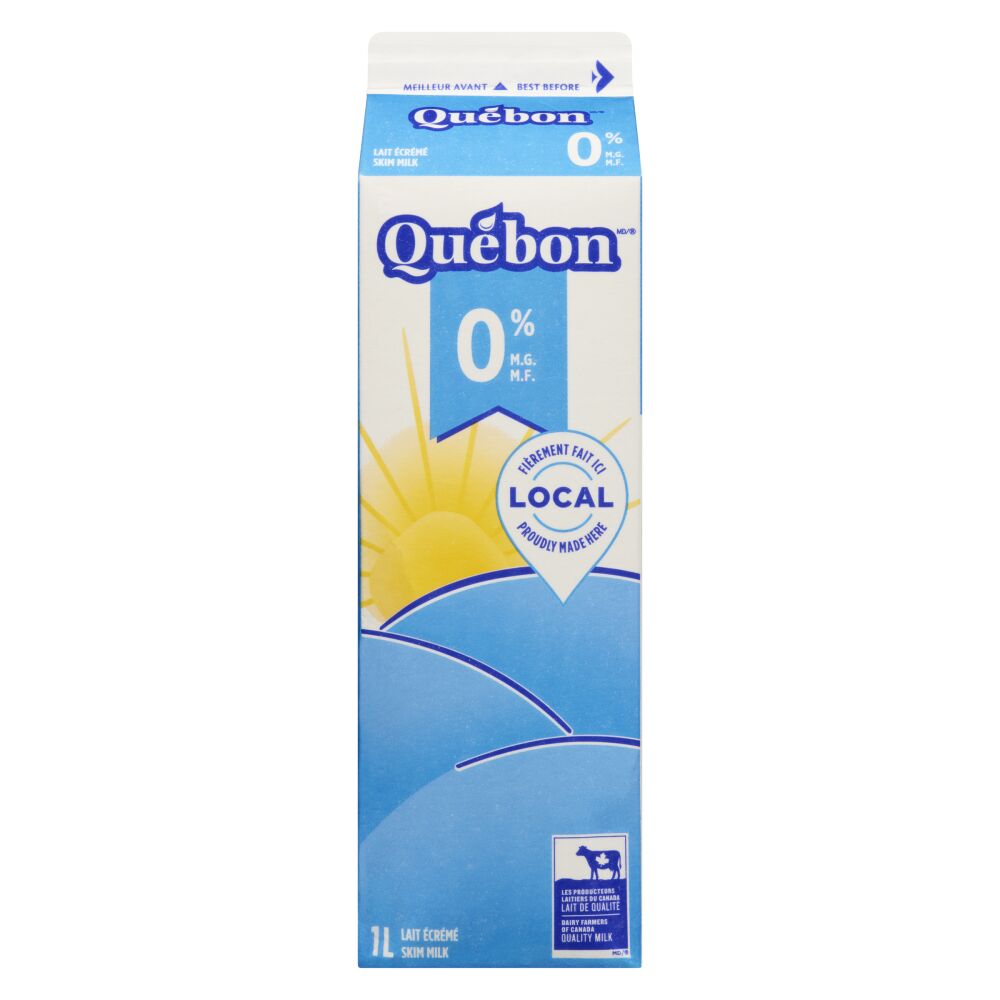 Québon Skim Milk 0% M.F. 1L