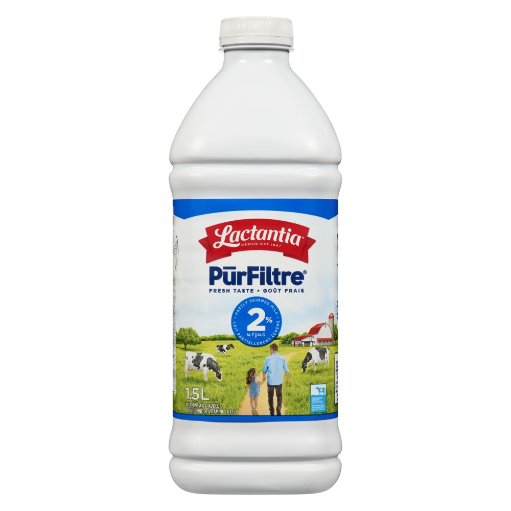 Lactantia Partly Skimmed Milk 2% M.F. 1.5L