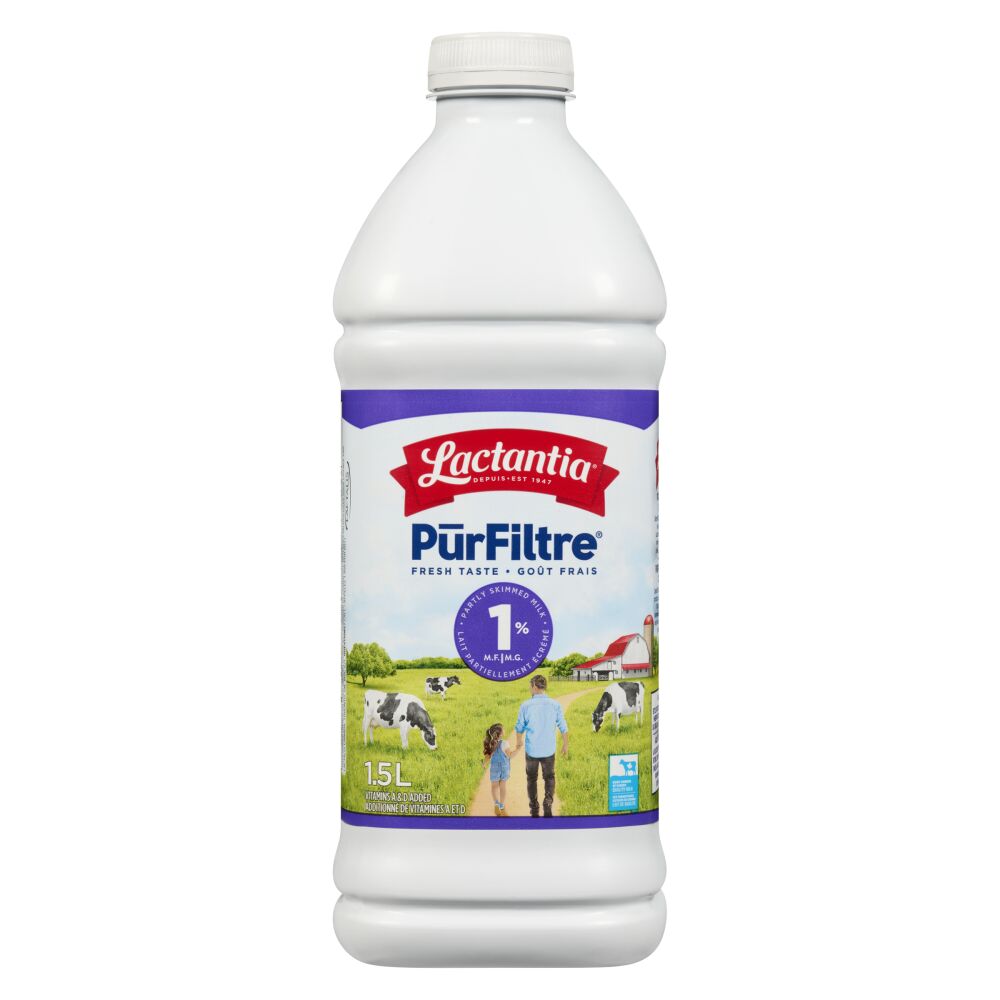 Lactantia Partly Skimmed Milk 1% M.F. 1.5L