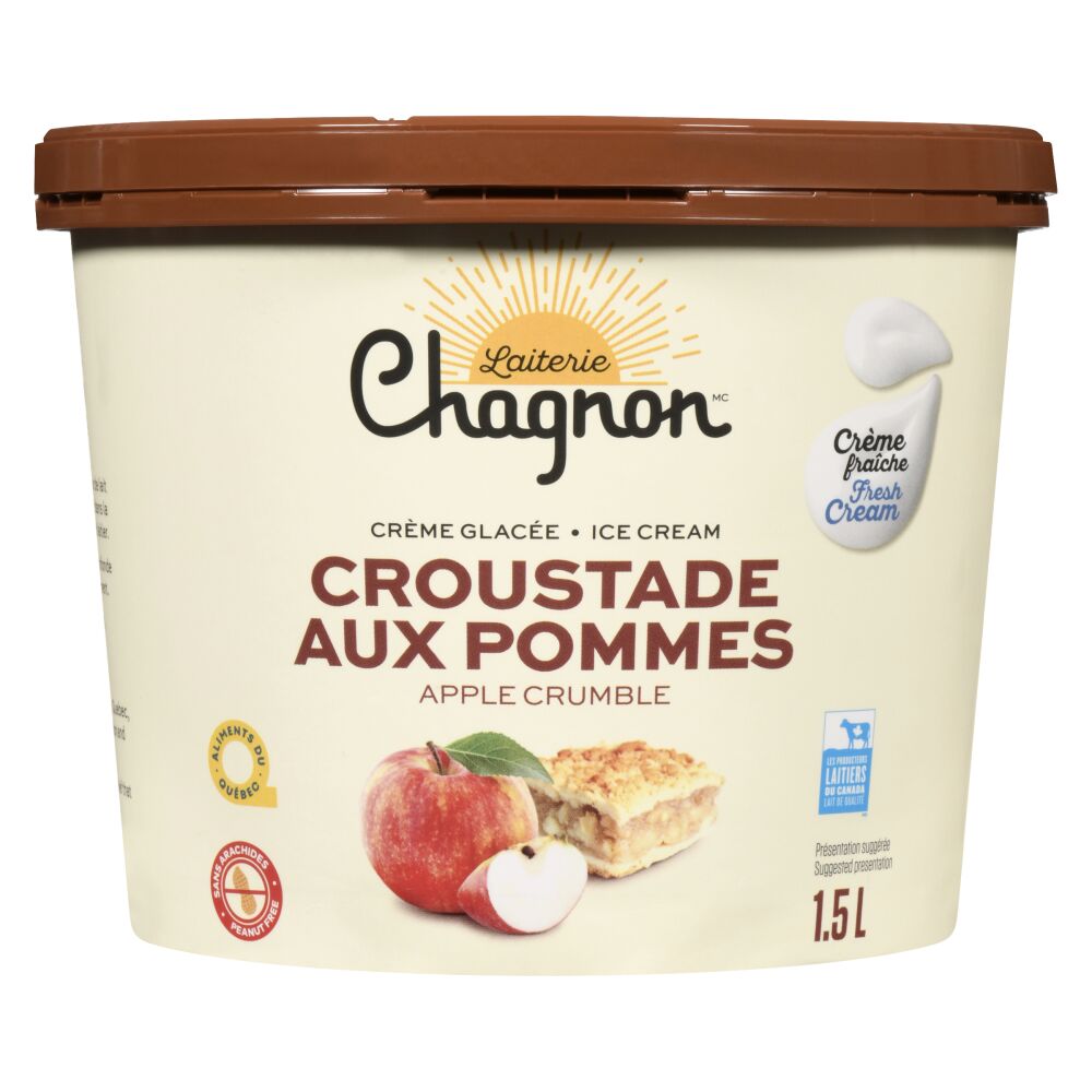 Chagnon Apple Crumble Ice cream 1.5L