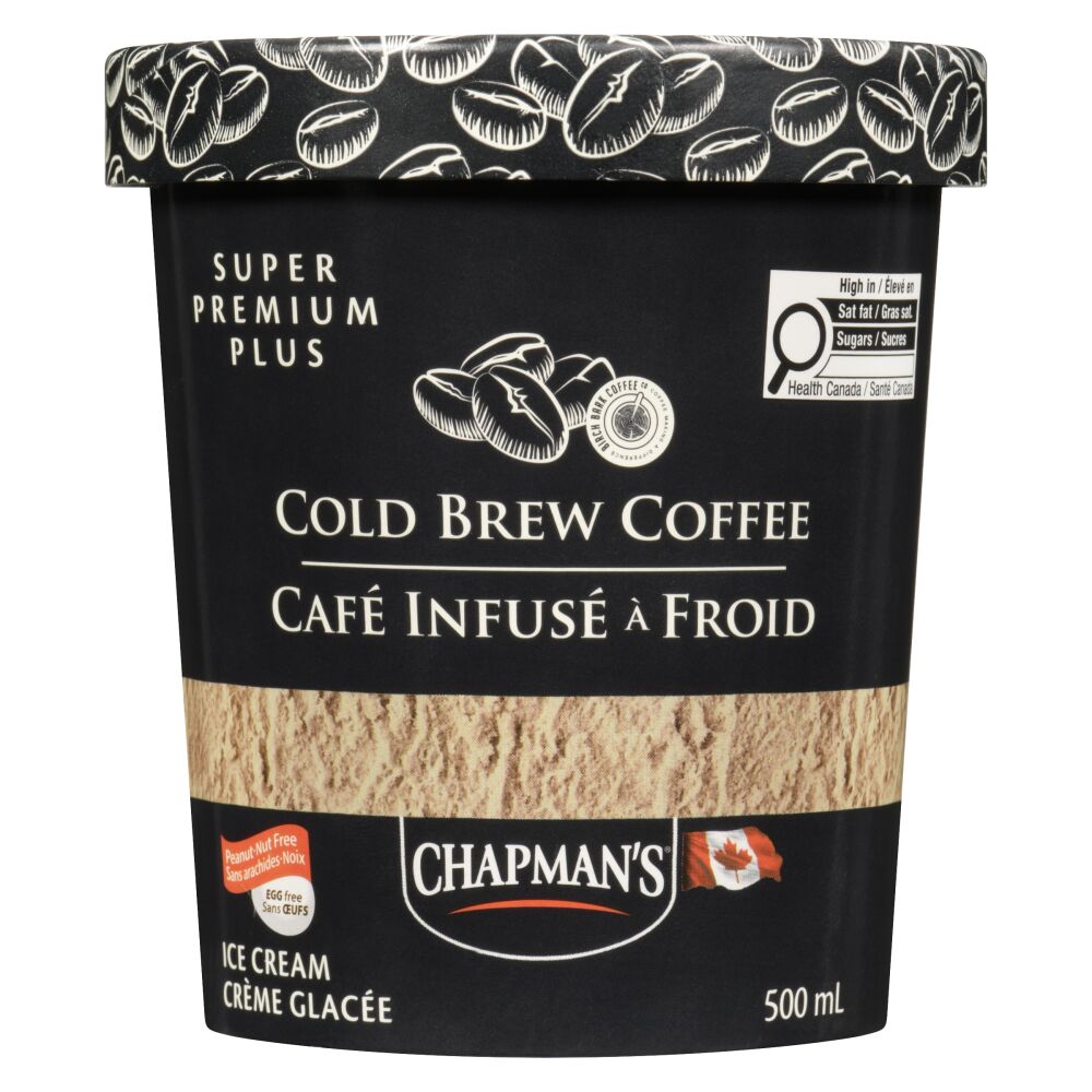 Chapman's Cold Brew Coffee Super Premium Plus Ice Cream 500ml