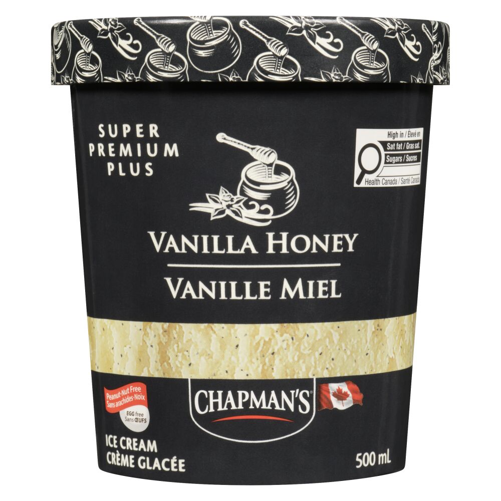 Chapman's Vanilla Honey Super Premium Plus Ice Cream 500ml