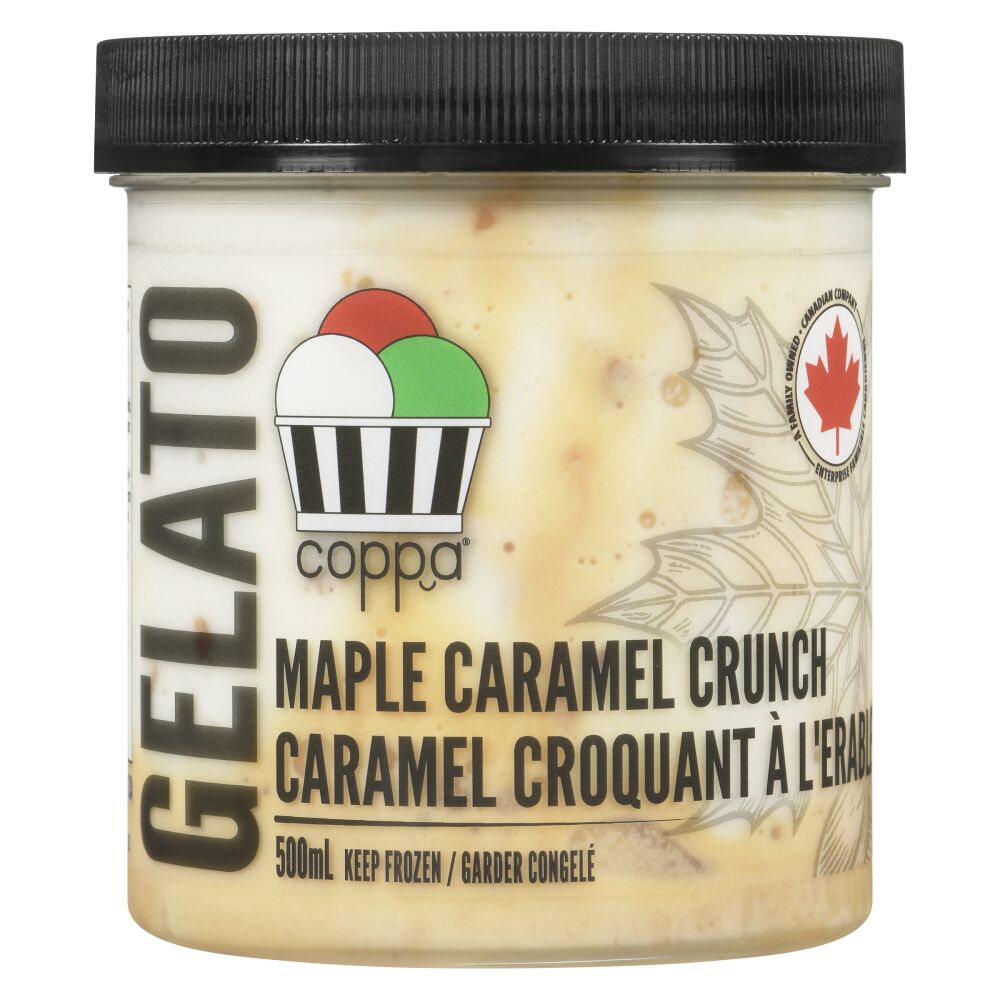 Coppa Maple Caramel Crunch Gelato 500ml