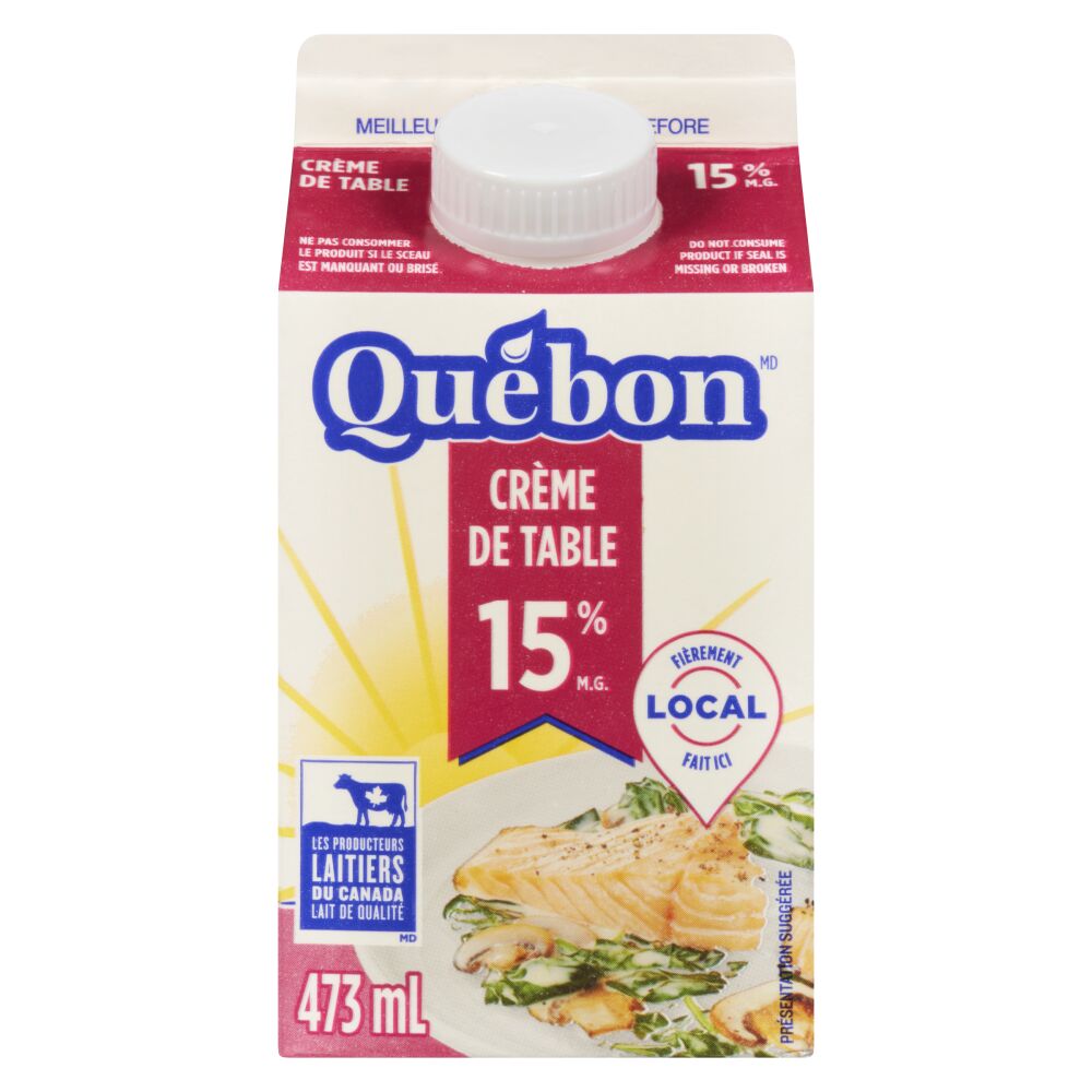 Québon Crème de table 15% M.F. 473ml
