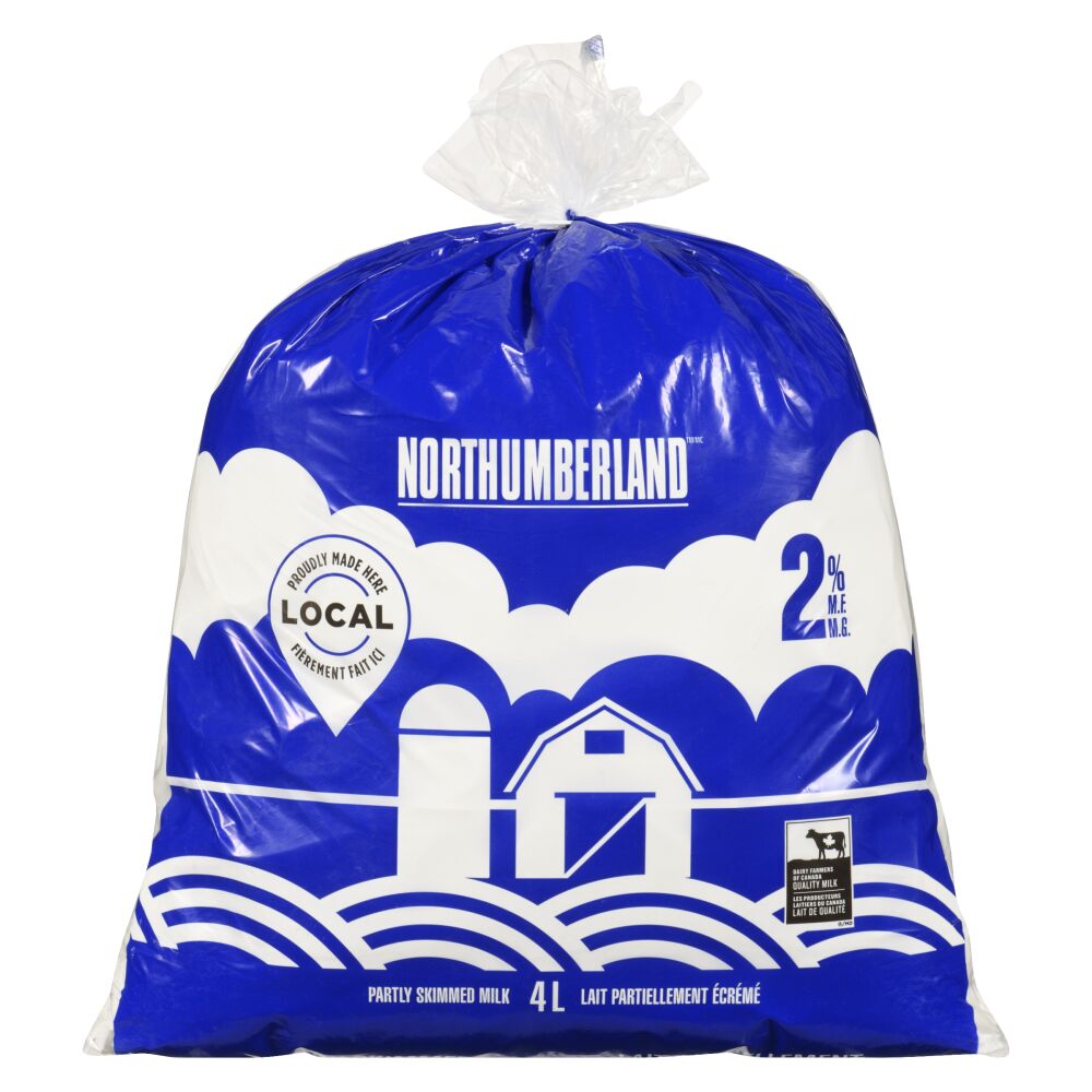 Northumberland Partly Skimmed Milk 2% M.F. 4L