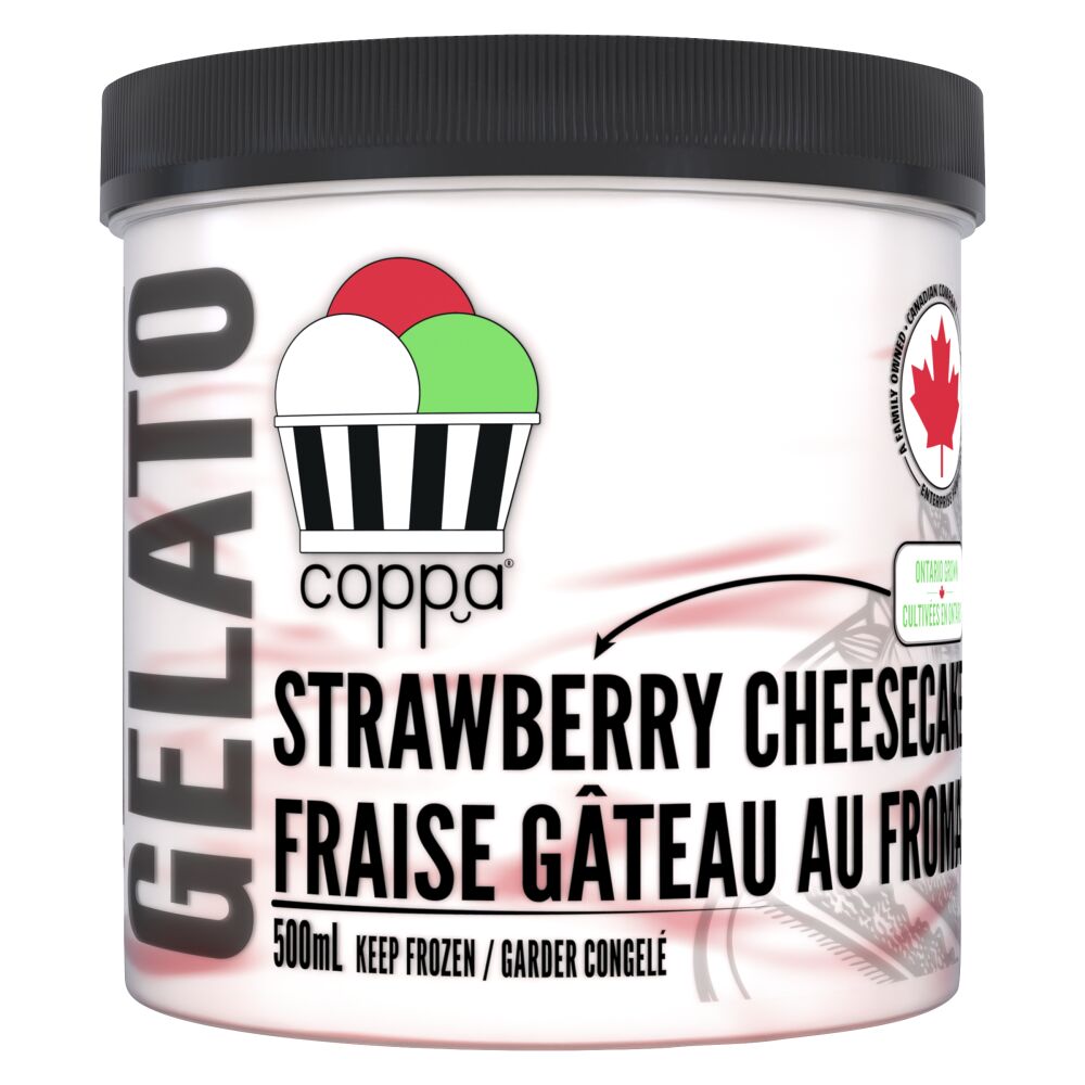 Coppa Strawberry Cheesecake Gelato 500ml