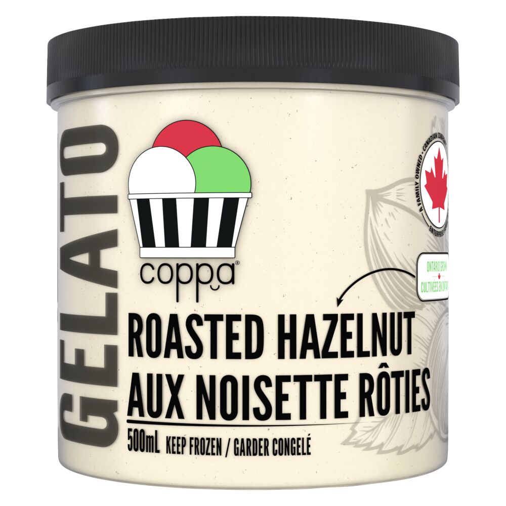 Coppa Roasted Hazelnut Gelato 500ml