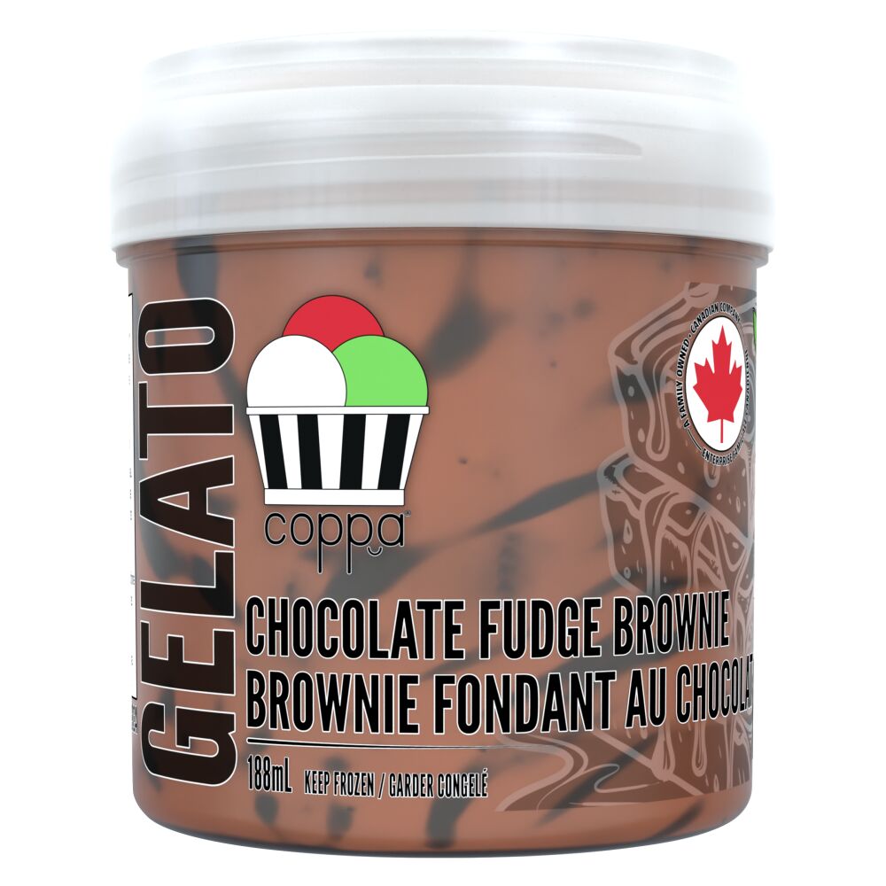 Coppa Chocolate Fudge Brownie Gelato 188ml