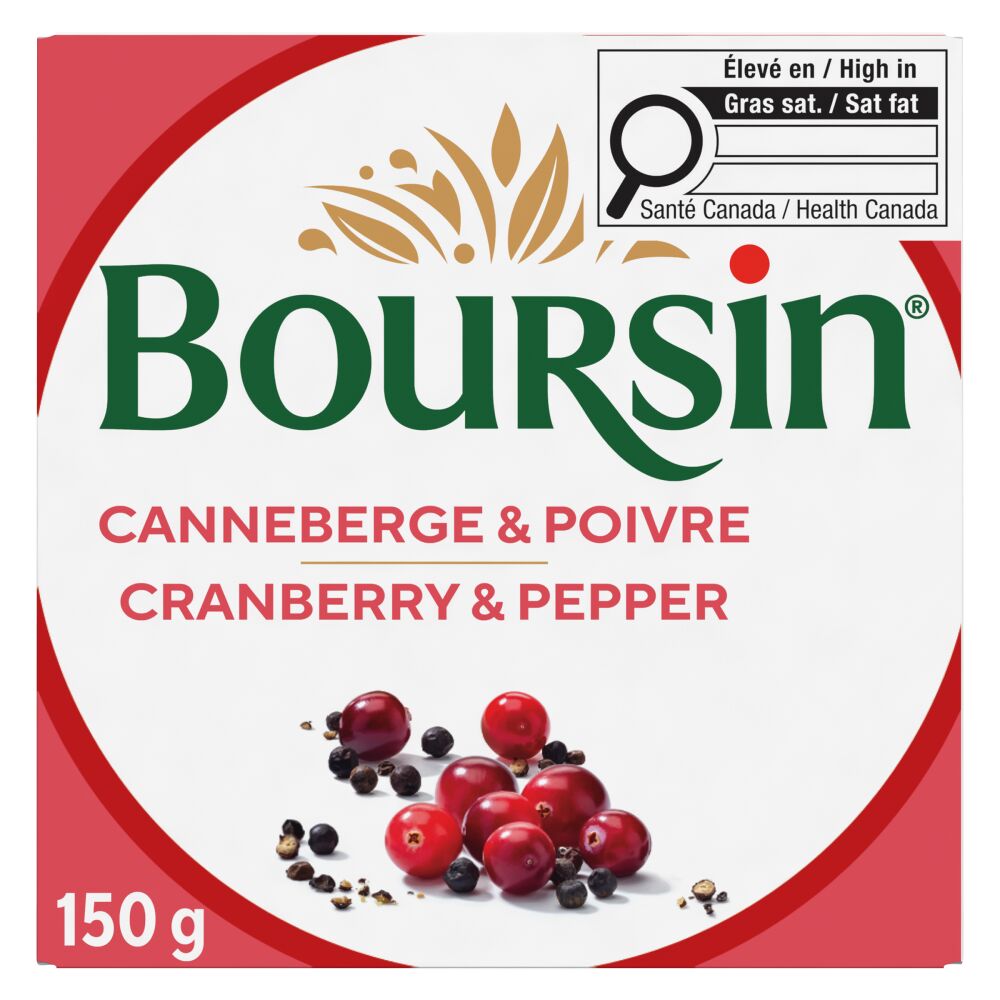 Boursin Cranberry & Pepper Fresh Cheese 150g