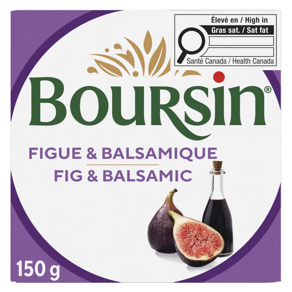 Boursin Fig & Balsamic Fresh Cheese 150g
