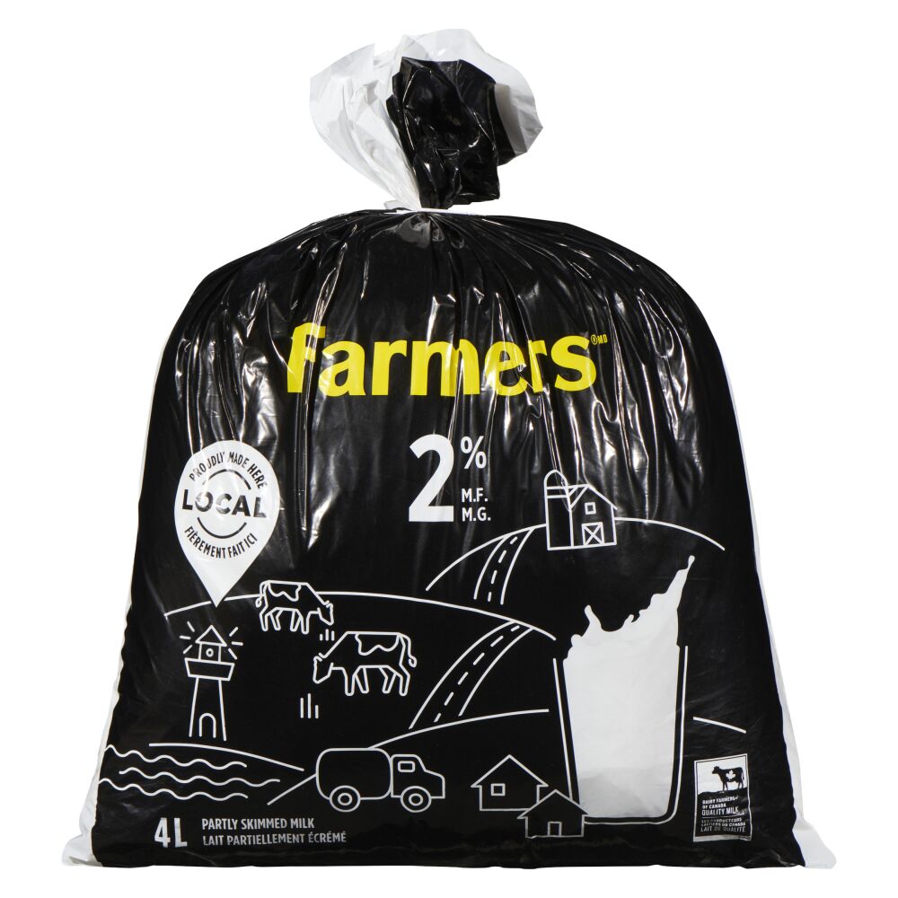 Farmers Partly Skimmed Milk 2% M.F. 4L