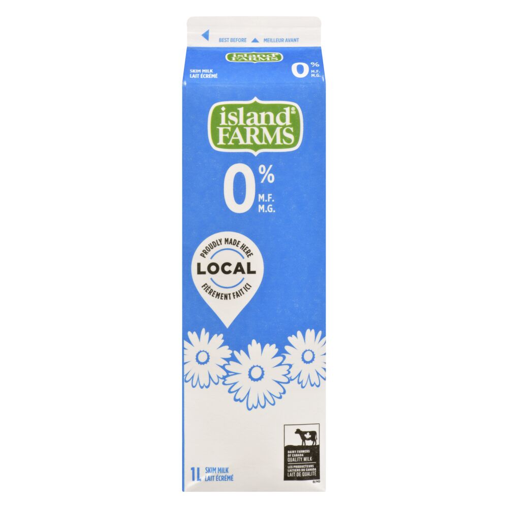 Island Farms Skim Milk 0% M.F. 1L