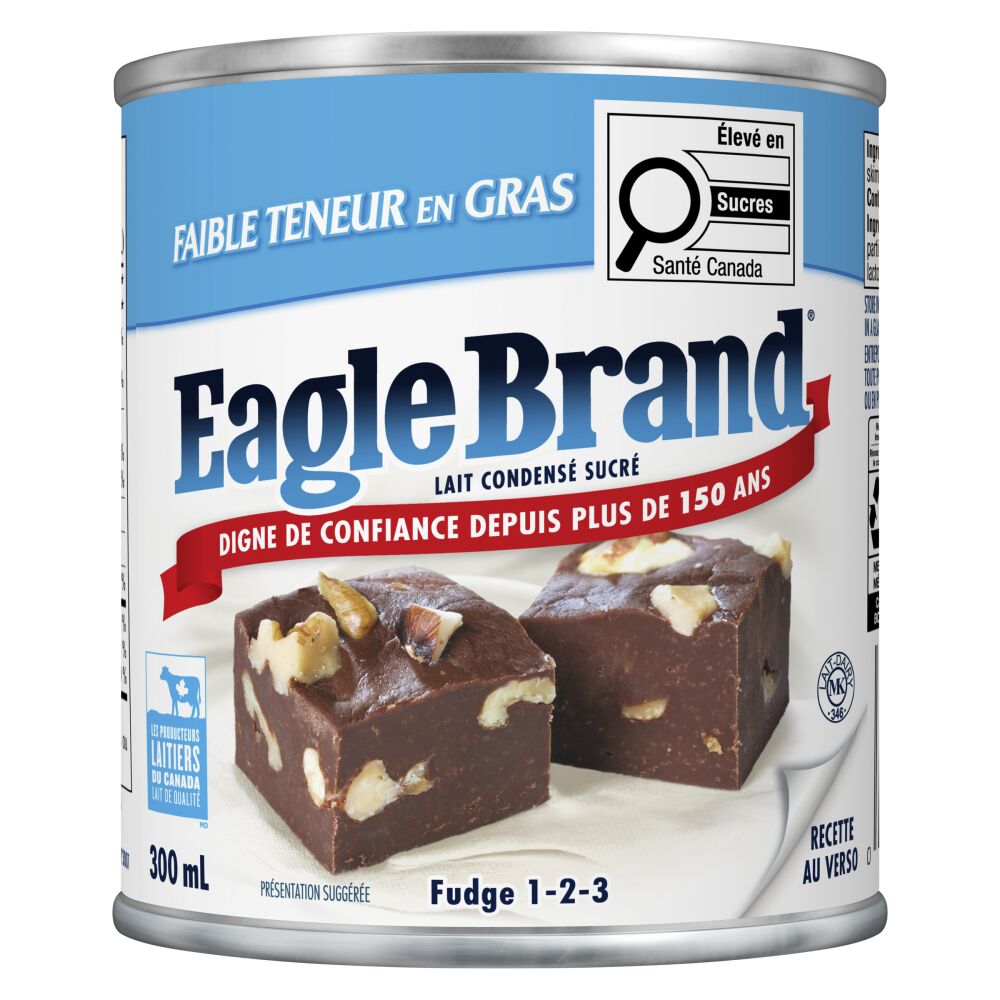 Eagle Brand Lait condensé sucré faible teneur en gras 300ml