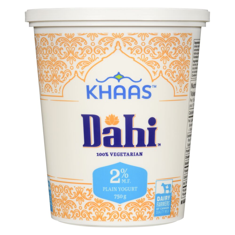 Khaas Dahi Dahi Yogurt Plain 2% M.F. 750g
