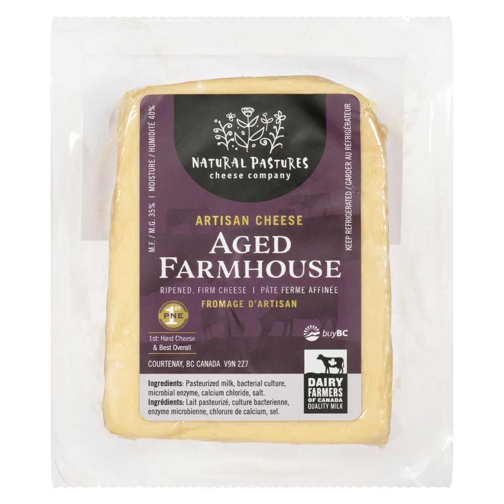 Natural Pastures Cheese Company Aged Farmhouse RW / PV