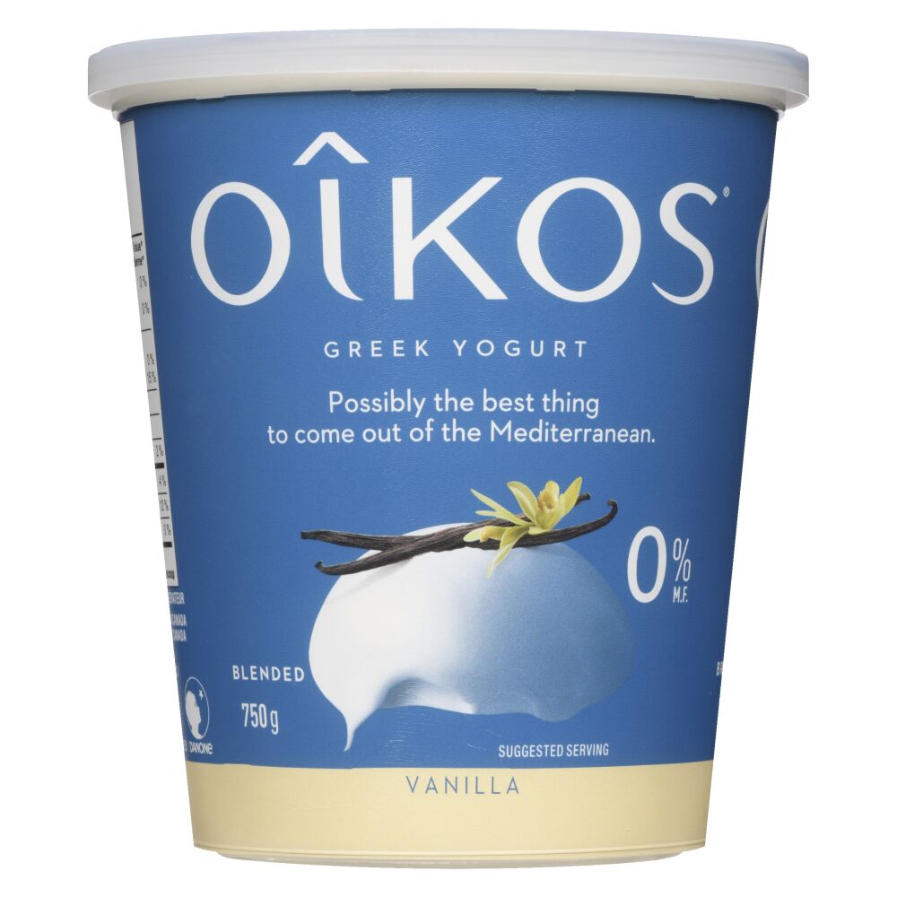 Oîkos Vanilla Greek Yogurt 0% M.F. 750g