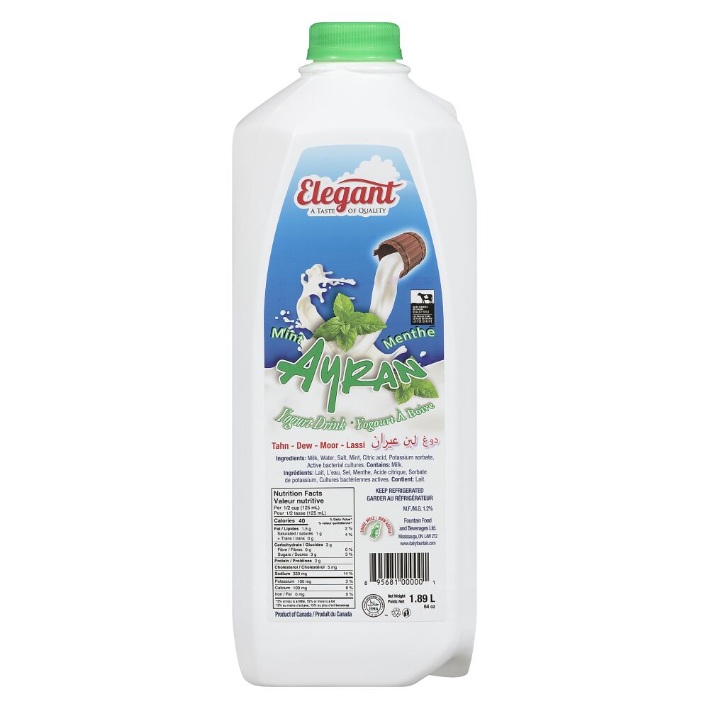 Elegant Ayran Mint 1.89L