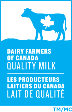 Le logo des Producteurs laitiers du Canada – notre certification d’origine