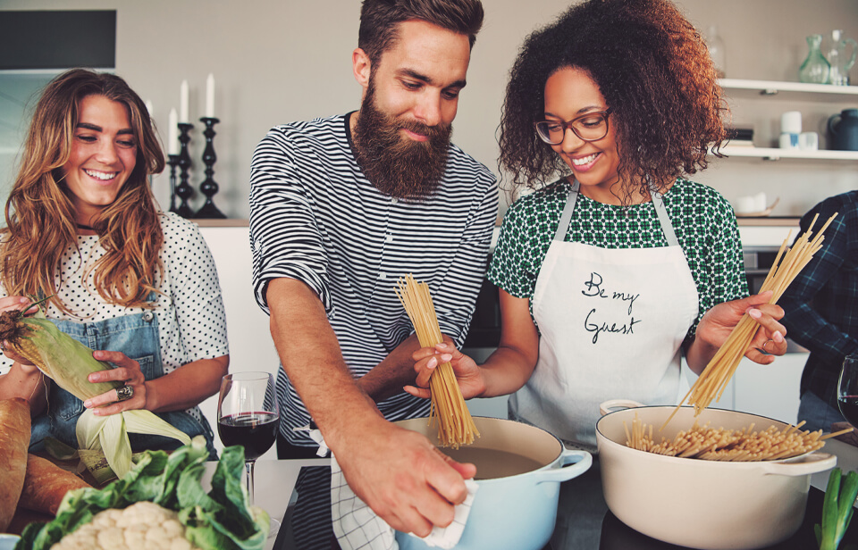 Personnes ayant démarré un club de cuisine – et qui adorent ça