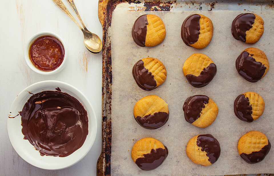 Boutons au chocolat