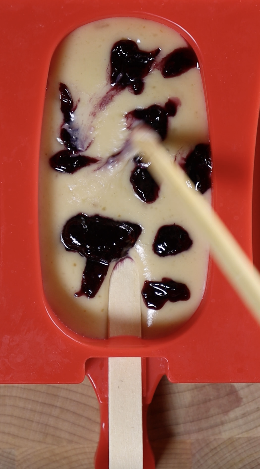 Kulfi au beurre d'arachide et confiture