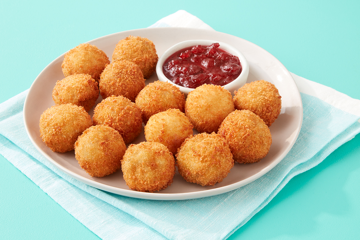 Croquettes de dinde et purée de pommes de terre