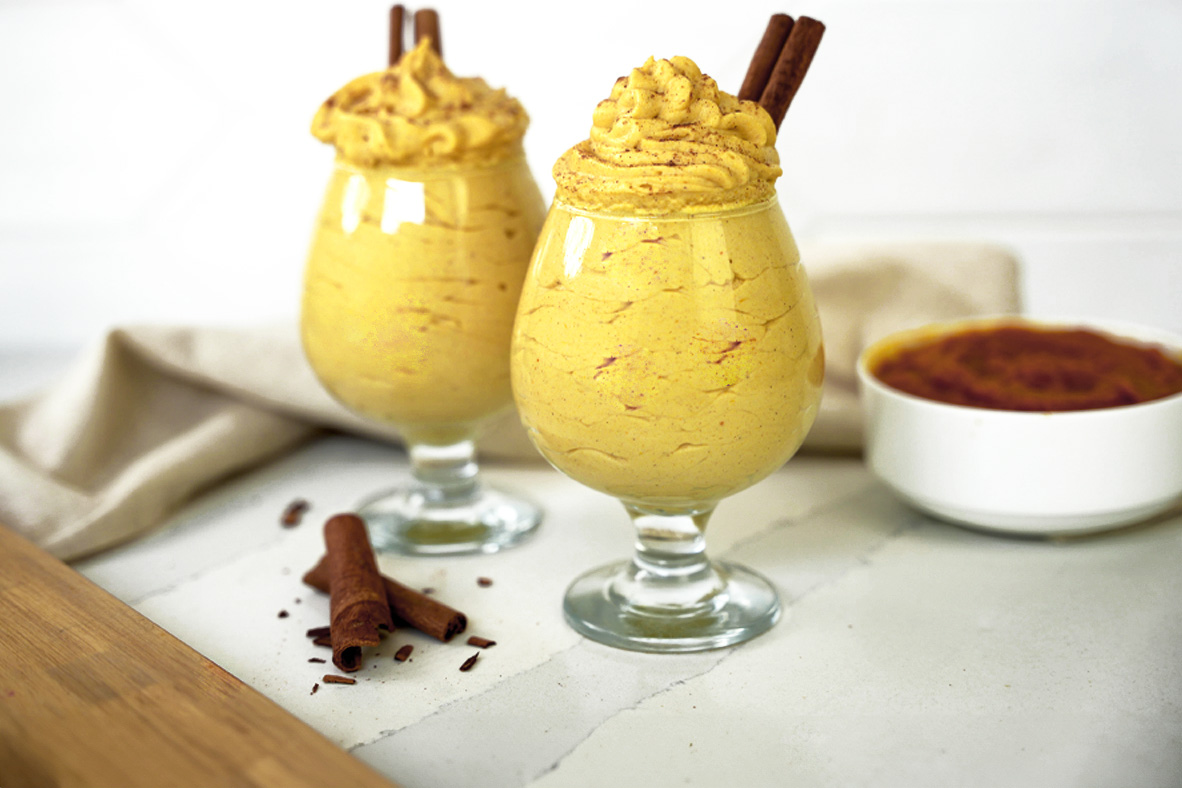 Crème Fouettée À La Citrouille