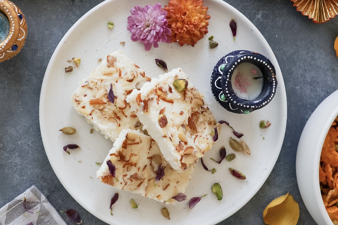 Carrés de kalakand