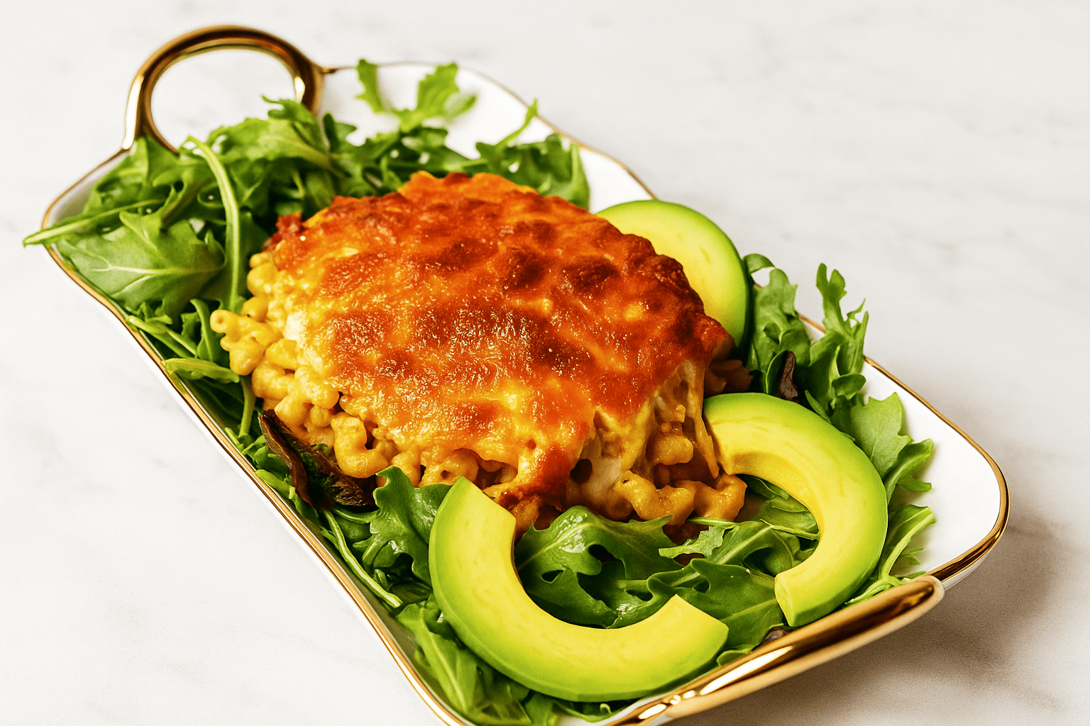 Macaroni gratiné haïtien